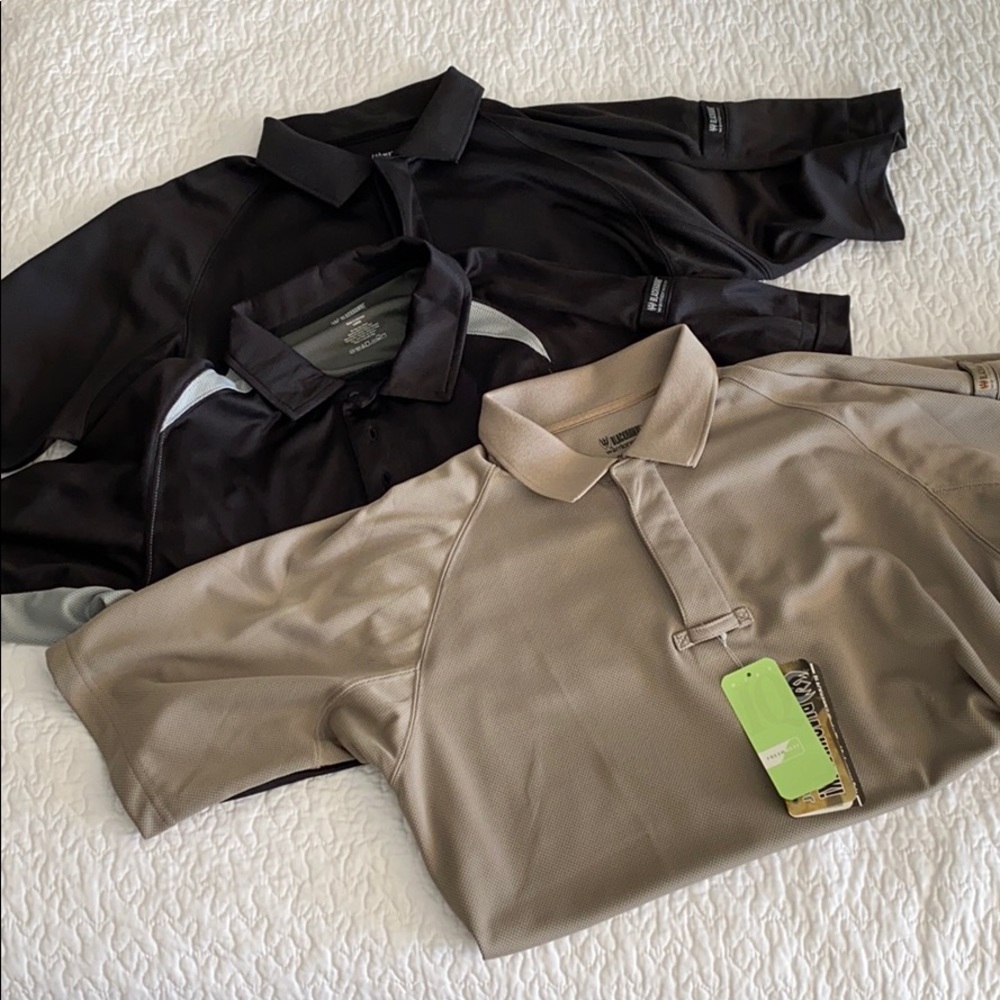 Set of three polos